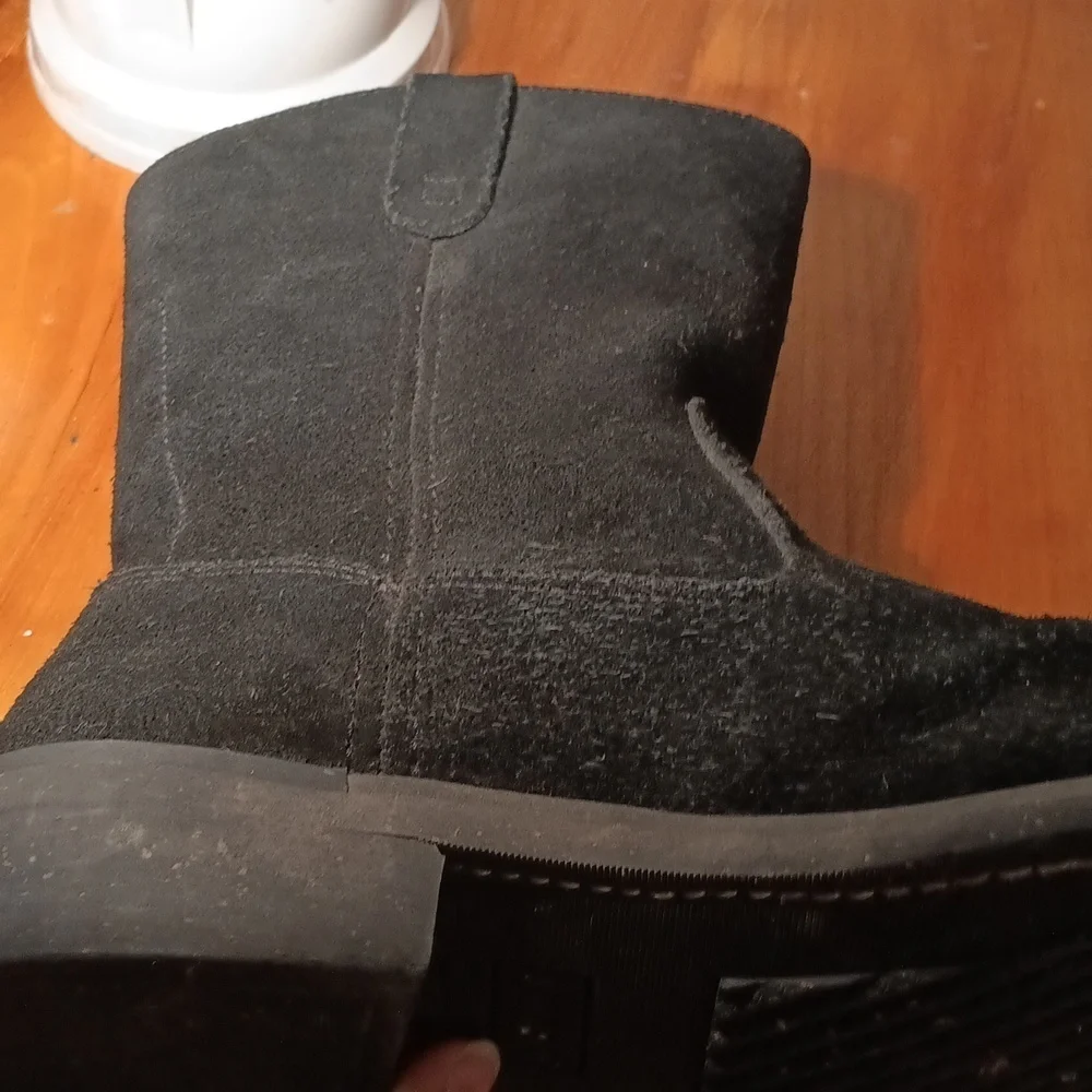 Brahma Men's Boots Size 9 Suede Black